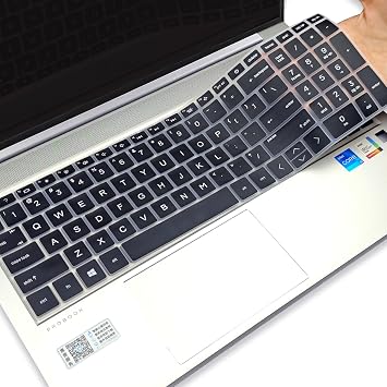 Laptop Keyboard Covers for 15.6" HP Pavilion Laptops, HP 15-Eg0076nr 15-Eg0103tx 15-Eg0065st 15-Eg0067st 15-Eh1010nr 15-Eh0085nr 15-Eh0095nr 15-Eh1070wm 15-Eh0050wm 15-Eg1073cl Black