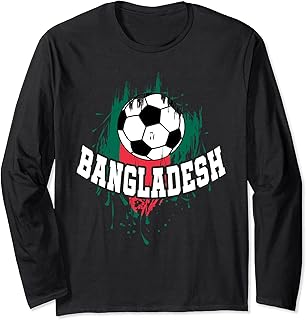 Bangladeshi Football Bangladesh Futbol Long Sleeve T-Shirt