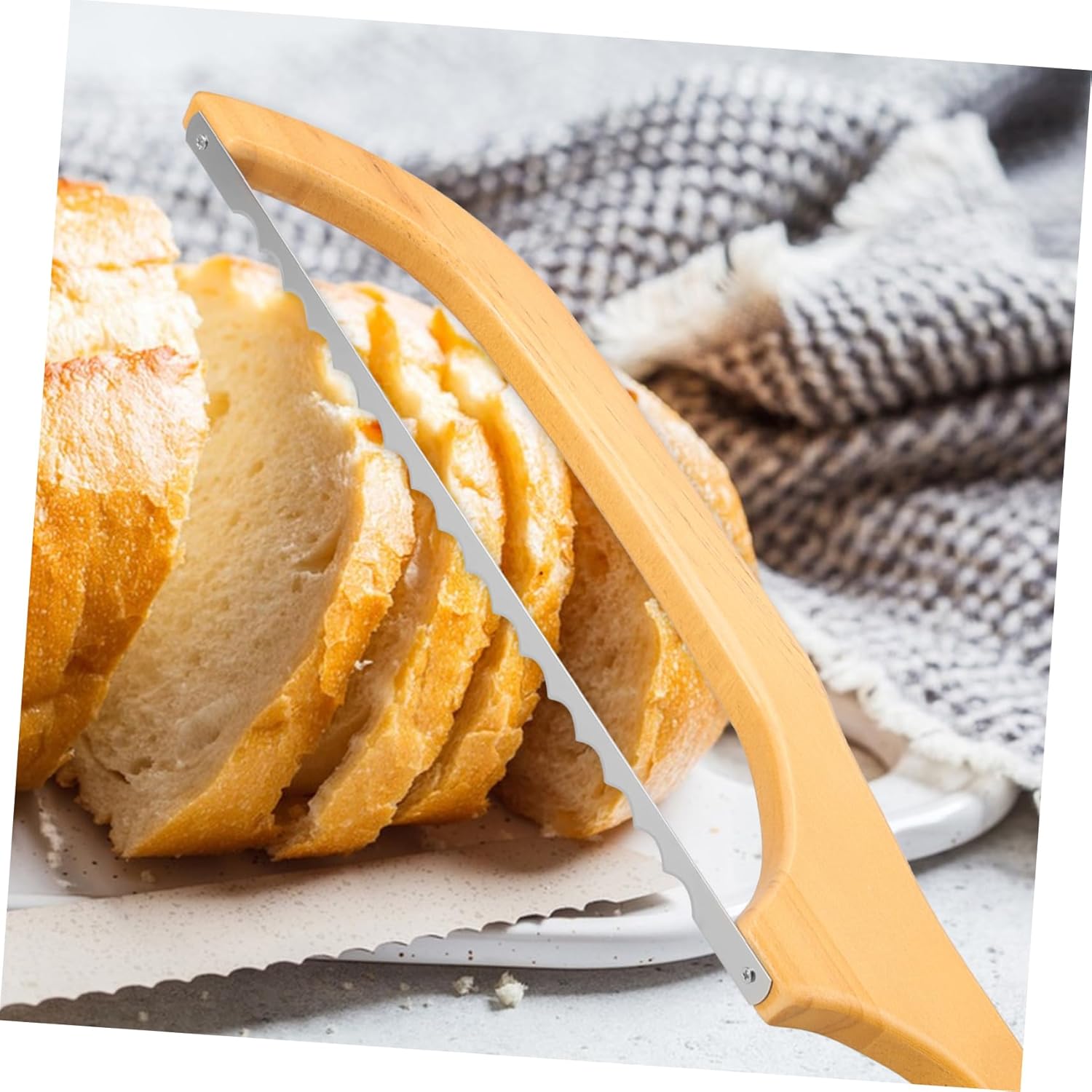 20pcs Replacement Serrated Bread Blade for Toast Slicer Machine Razor Blades for Bread Scoring Cutter