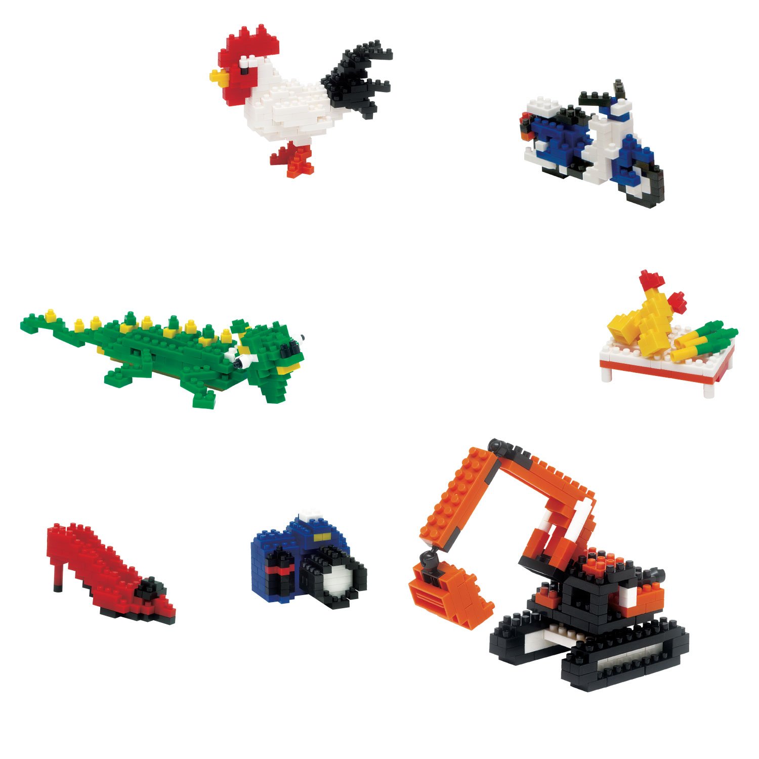 Amazon.co.jp: nanoblockナノブロック スタンダードカラーセット NB 