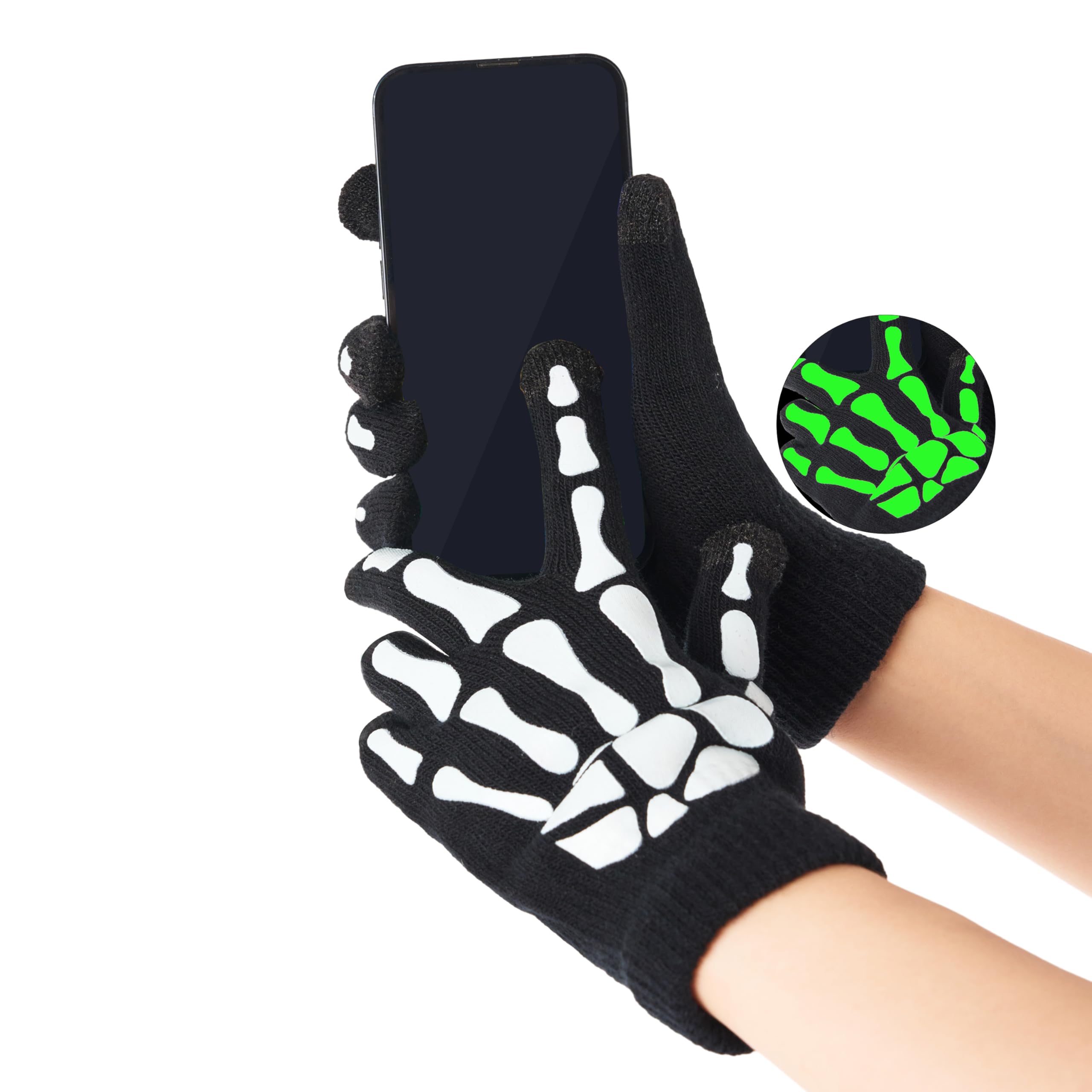 Amazon.com: Spooktacular Creations Skeleton Gloves with