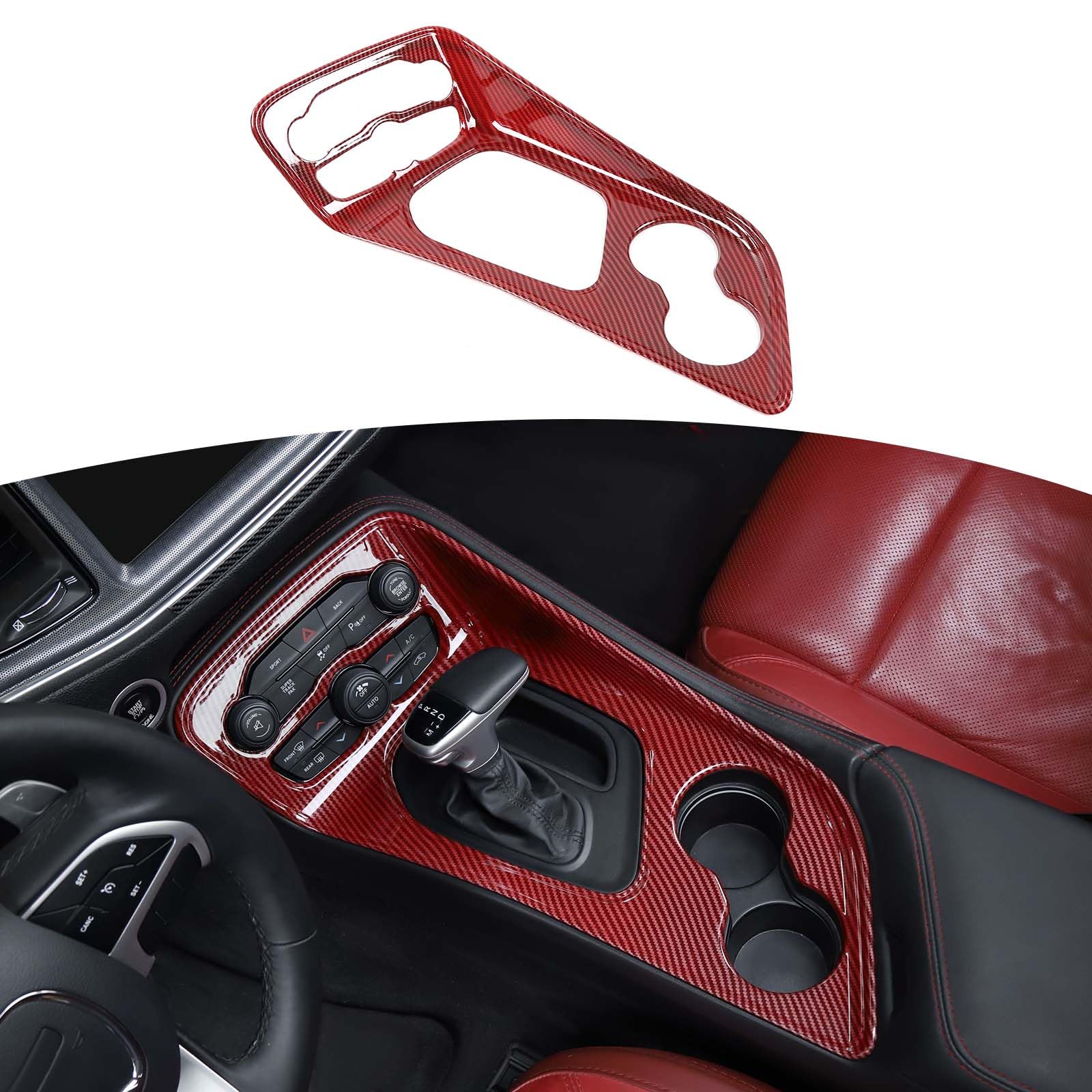 トップス challenger Vicrez VZ Style Front Bumper Splitter vz102324 | Dodge