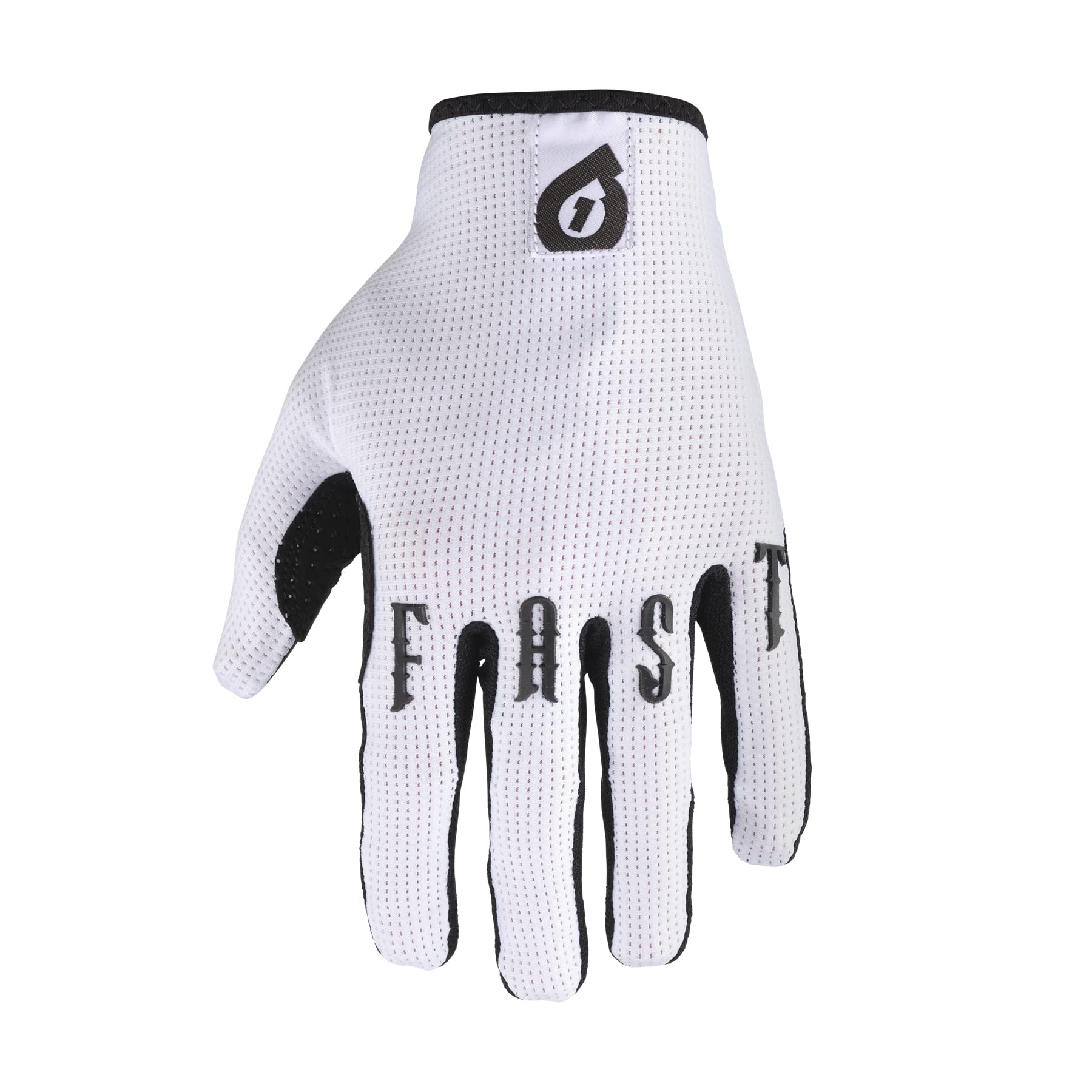 SixSixOne Comp Glove Tattoo White M