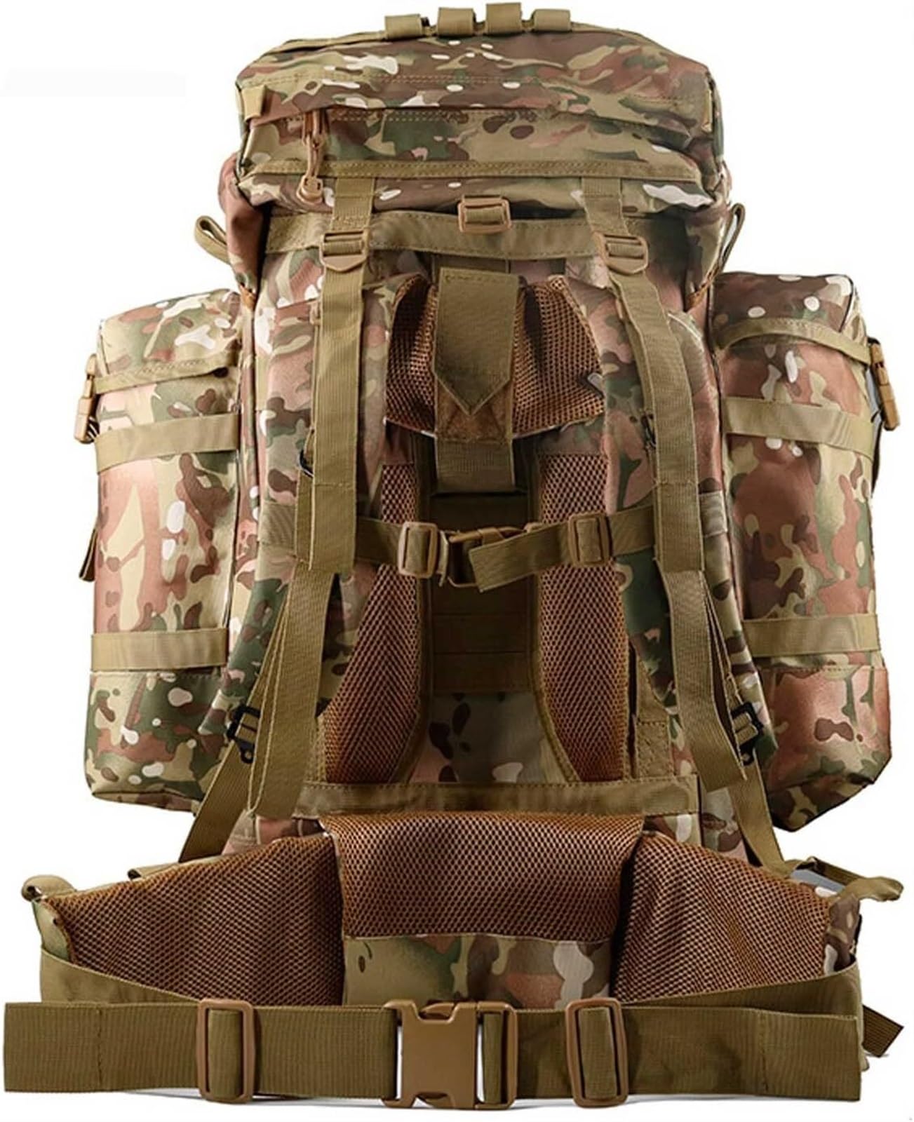 Plecak Turystyczny Plecak Trekkingowy Plecaki Taktyczne 80L Plecaki Turystyczne Na Kemping Piesze Wycieczki Podróżny Plecak Podróżny Torba Alpinistyczna(Black)