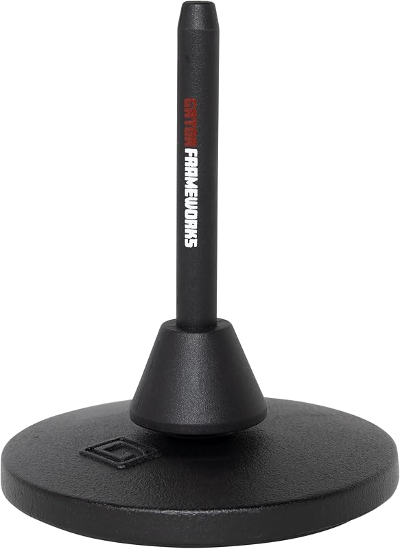 GFW-BNO-CLRFLU Weighted Round Base Stand for Clarinet or Flute