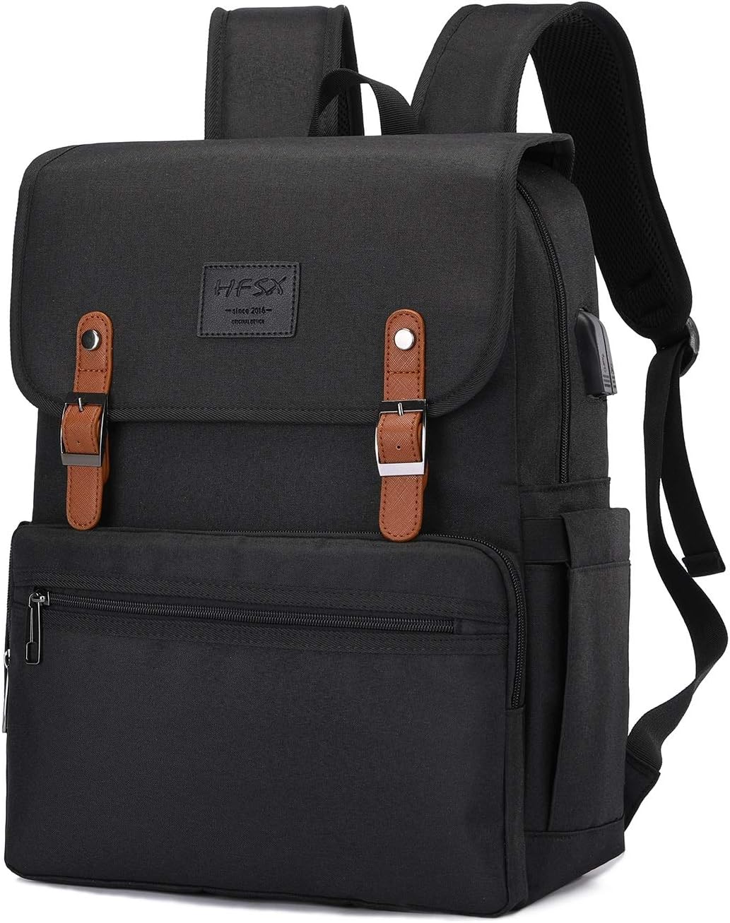HFSX Laptop Backpack Bookbags School College Bookbag Vintage Backpack for women men