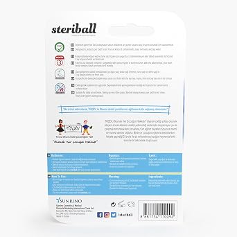 Steriball Diş Fırçası için Vegan Hijyenik Koruyucu Mavi Kap