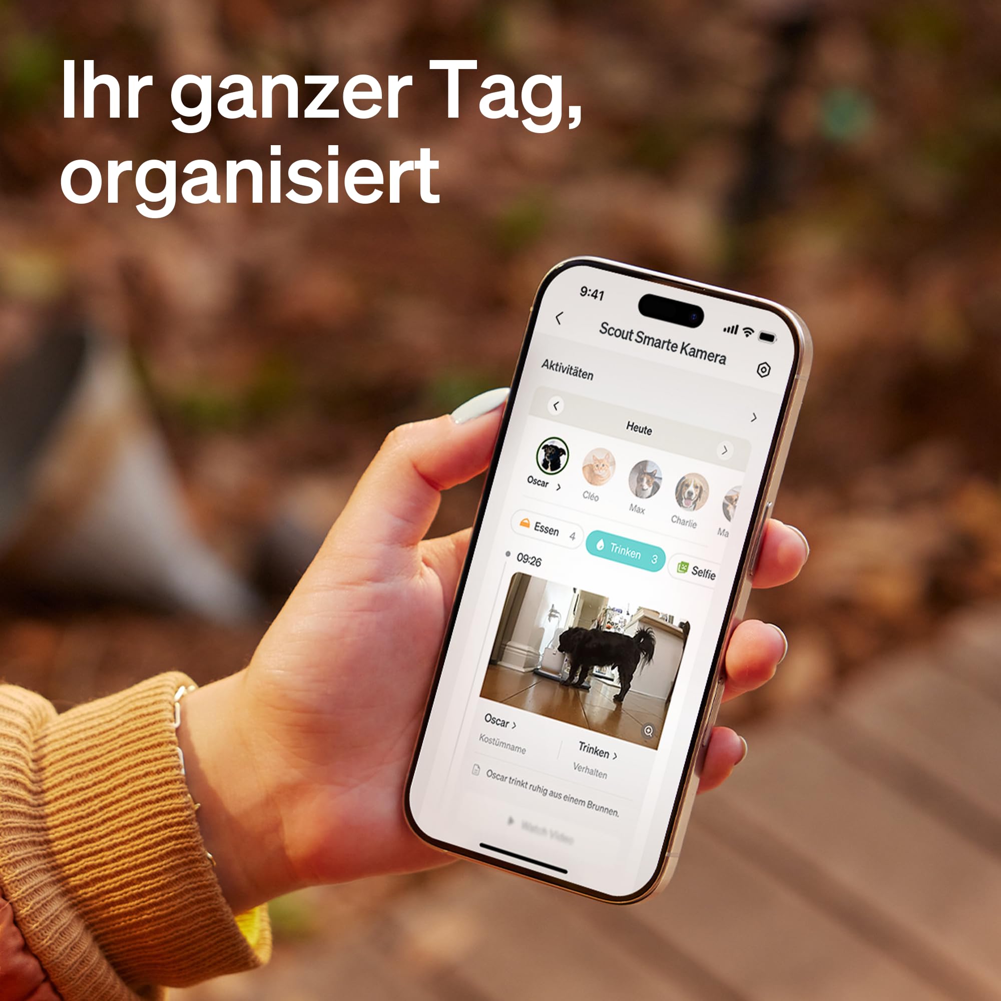 PETLIBRO Haustierkamera mit App, 360° HD Hundkamera, KI-gesteuert Haustierkamera für den Innenbereich für Multi-Tiererkennung, Aktivitäts-Tracking, Tägliche Smart-Summary, Farb-Nachtsicht mit 1080p