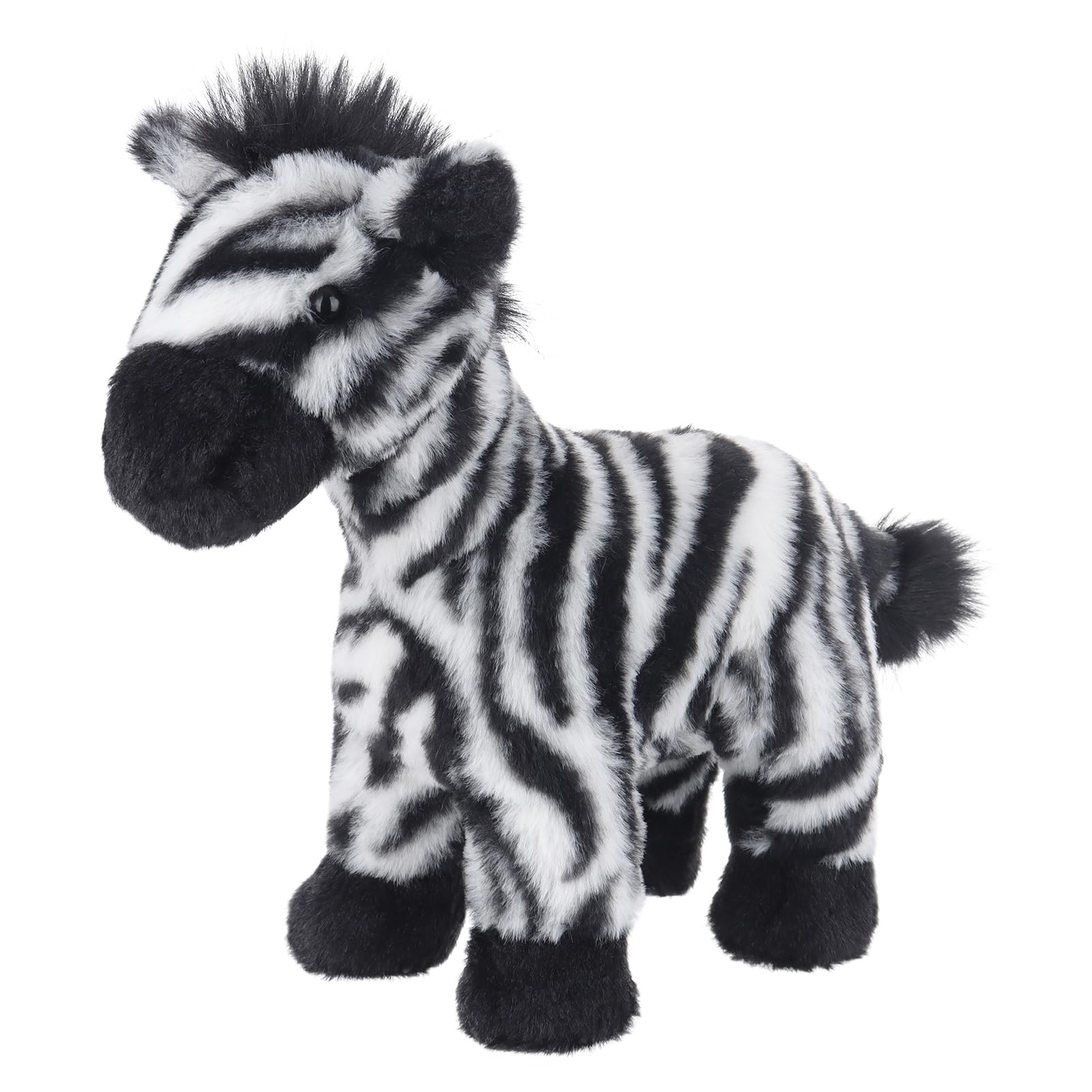 Apricot Lamb Toys Plush Balck and White Wild Zebra Stuffed Animal Soft Cuddly Perfect for Kids 10.2 Inches