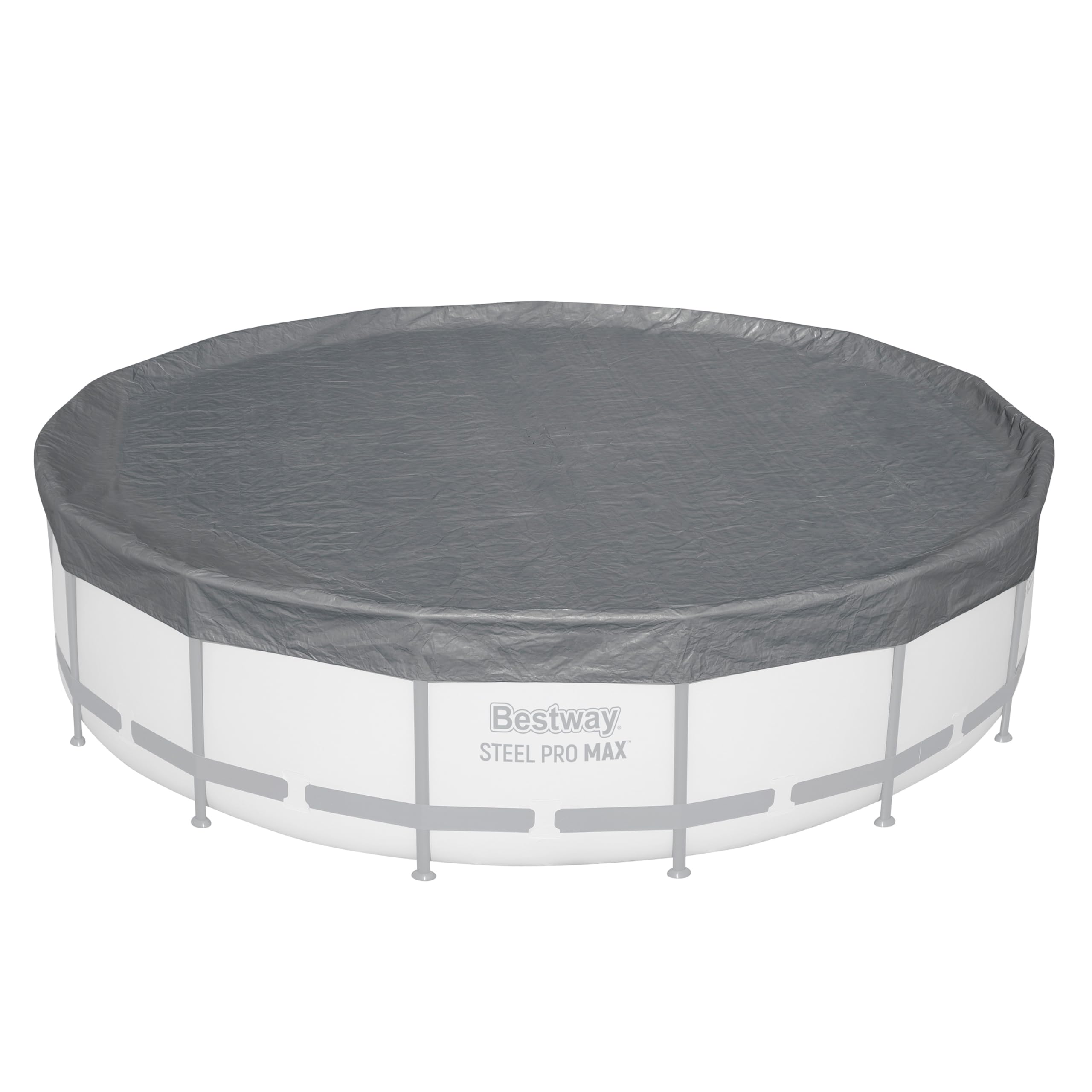 Bestway Couverture de Piscine Ronde Haut de Gamme de 4,57 m (15 pi)