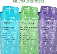 Vista 45 de HTVRONT Alfombrilla de corte de agarre estándar, paquete de 6 alfombrillas de corte de 12 x 12 pulgadas, compatibles con Cricut Maker 3/Maker