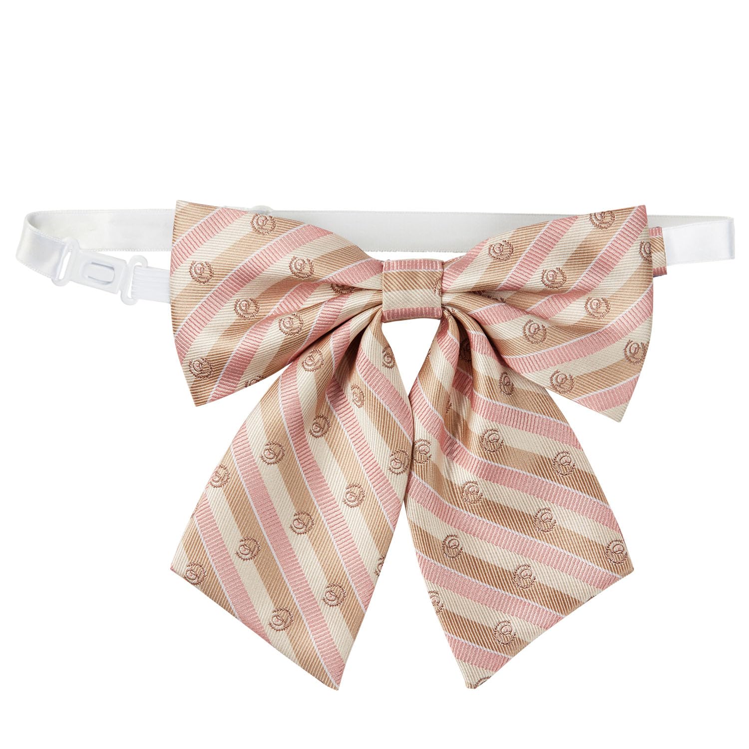 [オリーブデオリーブスクール] ロゴストライプリボン 2K50054