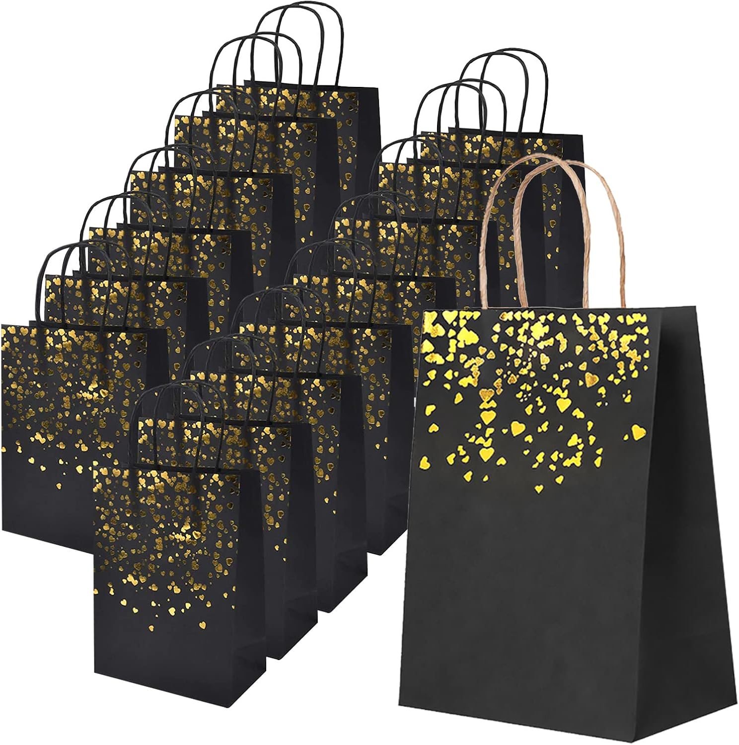 100 Stück Geschenktüten Aus Kraftpapier – 7,6x12,7 Cm, Weiß | Flache Tüten Für Süßigkeiten, Party-Favors