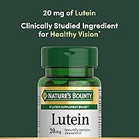 Vista 3 de Cápsulas de 20 mg de luteína Nature's Bounty, 74312049026, 1, 1