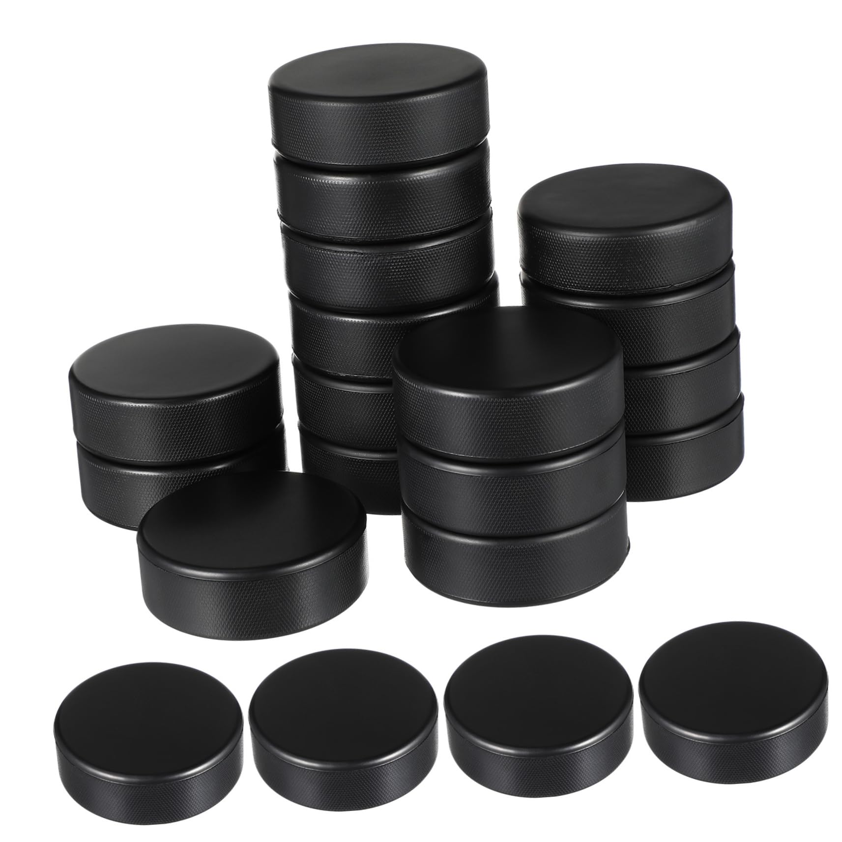 Palet Pièces De Hockey Sportif De Rondelle De Hockey Rondelle De Hockey sur Air Hockey sur Rondelles Orange Rondelles De Hockey pour Enfants Black Unité Centrale