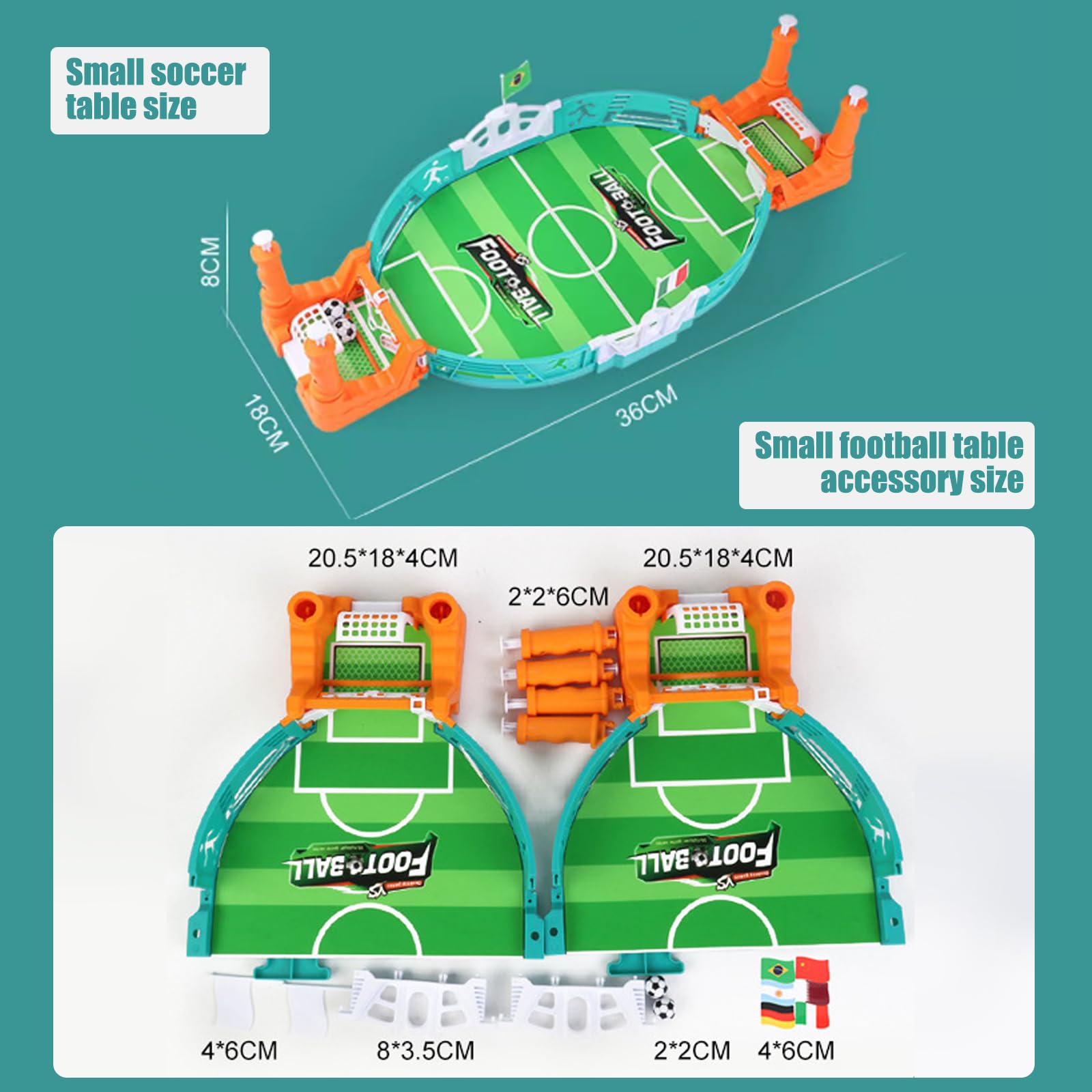Babyfoot Enfant OBEST Mini Jeu De Baby-Foot, 8 Mini Ballons De Football, Jouets De Baby Jouet Garçon 4 Ans Babyfoot Enfant OBEST Mini Jeu De Baby-Foot, 8 Mini Ballons De Football, Jouets De Baby Jouet Garçon 4 Ans
