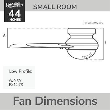 Casablanca Isotope, Indoor, Ceiling Fan, 5 Blades, 44 inch, Matte Nickel