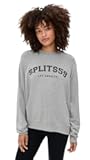 Women's Andie Oversized Fleece Varsity Graphic Sweatshirt