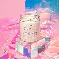 Vista 55 de Sweet Water Decor, Be Still and Know, Vela de cera de soja perfumada con sal marina, jazmín, crema y madera para el hogar, velas cristianas