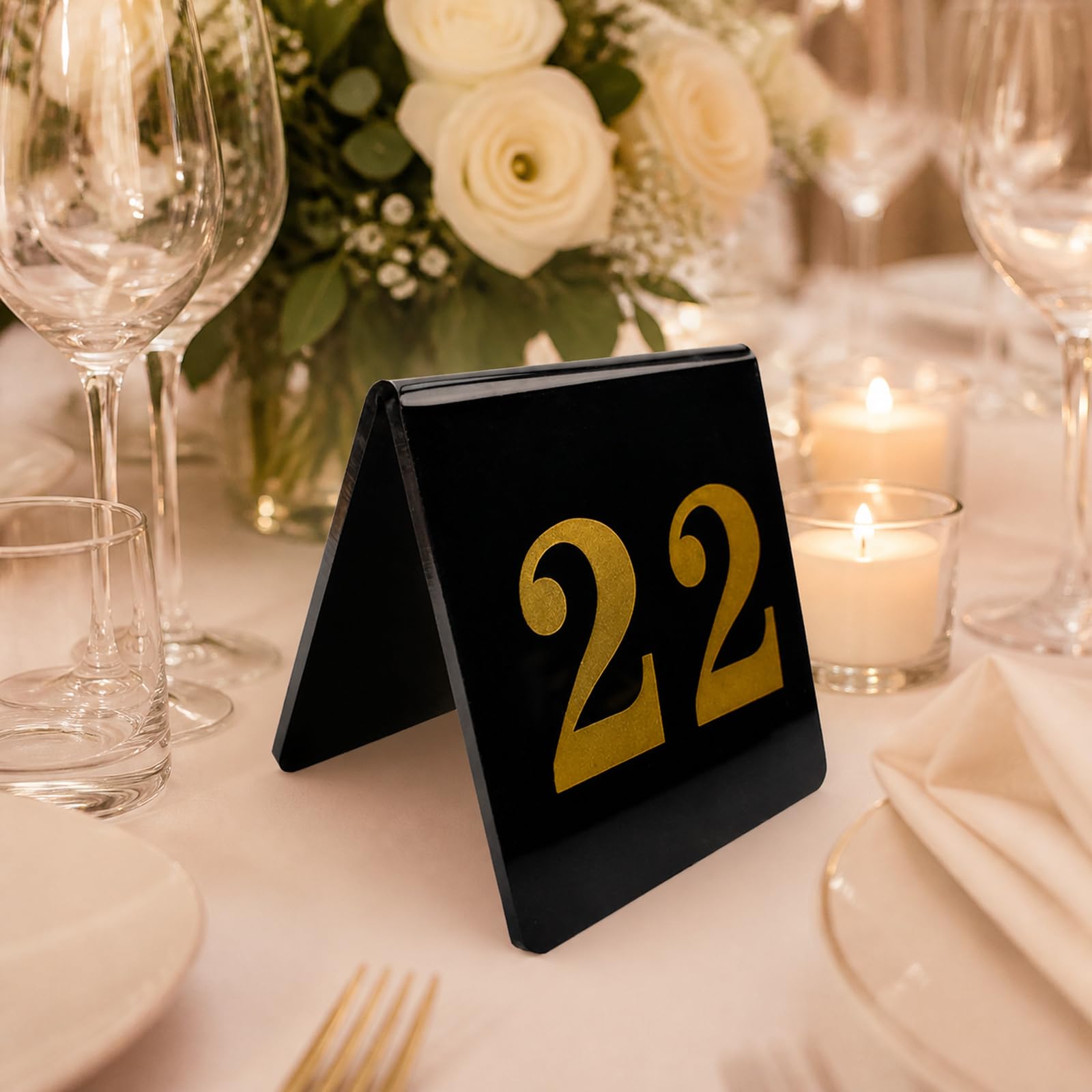 Numery stołowe, tablice numeryczne, tablice numeracyjne, wielokrotnego użytku, można układać w stos, łatwe do czyszczenia, do baru, kawiarni, tawerny, hotelu, restauracji, na wesela
