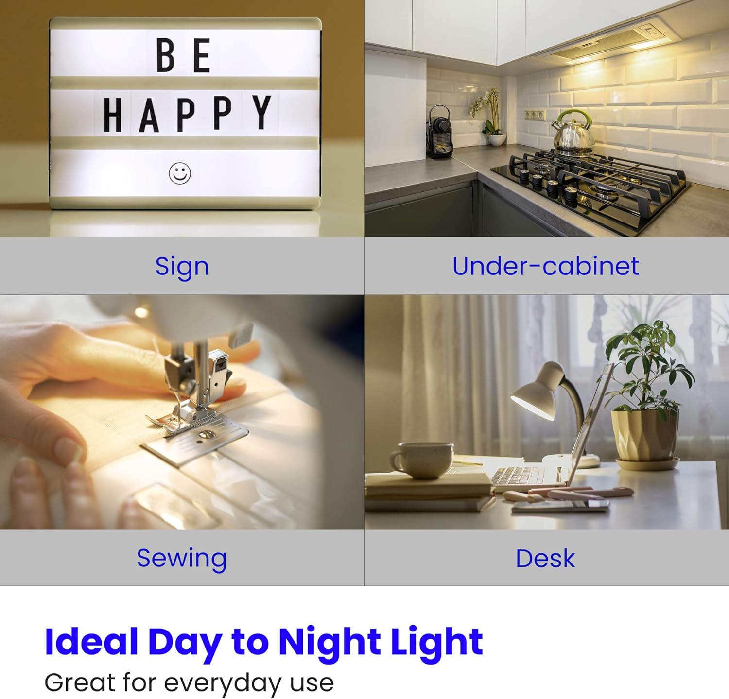 Feit Electric T4 LED Bulb, BA15D Base, 35W Equivalent, Non Dimmable, 3000K Warm White, 350 Lumens, 120V, 10,000 Hour Lifetime, Bayonet Base, BP35DC/830/LED/6, 6 Pack