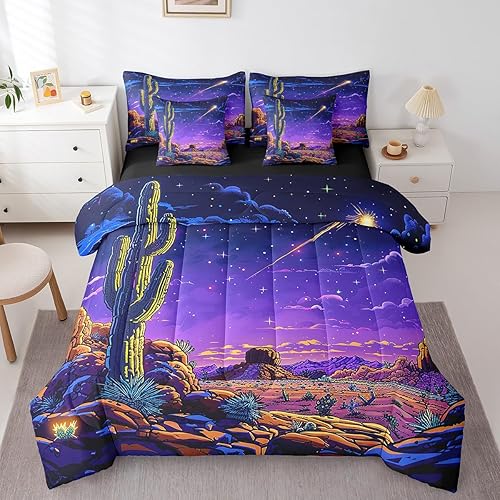 Miniatura 14 de Erosebridal Juego de edredón de 7 piezas con diseño de piano, cama Queen en una bolsa, juego de ropa de cama retro con notación musical de guitarra