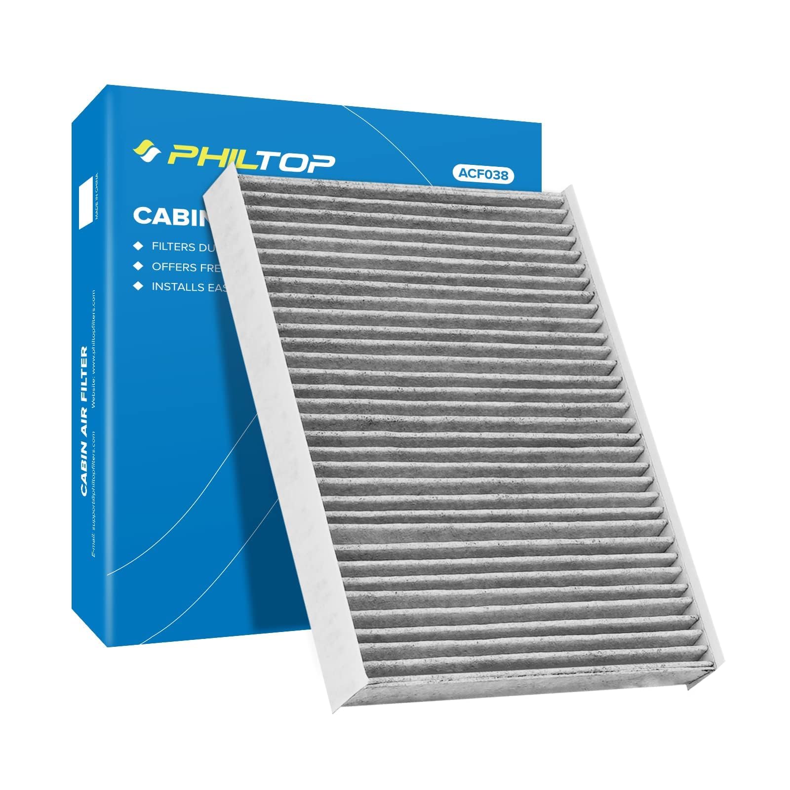 Amazon.com: PHILTOP HEPA Cabin Air Filter w/Activated Carbon