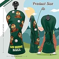 Vista 7 de Barudan Golf Groundhog Funda para Cabeza de Driver de Golf Funda para Cabeza 3 Madera Funda Híbrida para Cabeza Funda para Cabeza de Putter - Funda