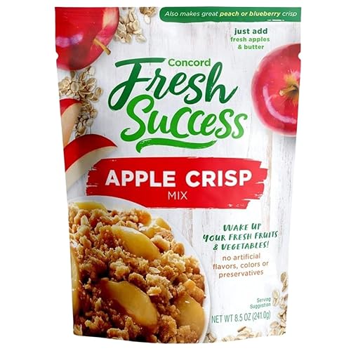 Concord Foods Apple Crisp Mix Easy to Make Dessert with