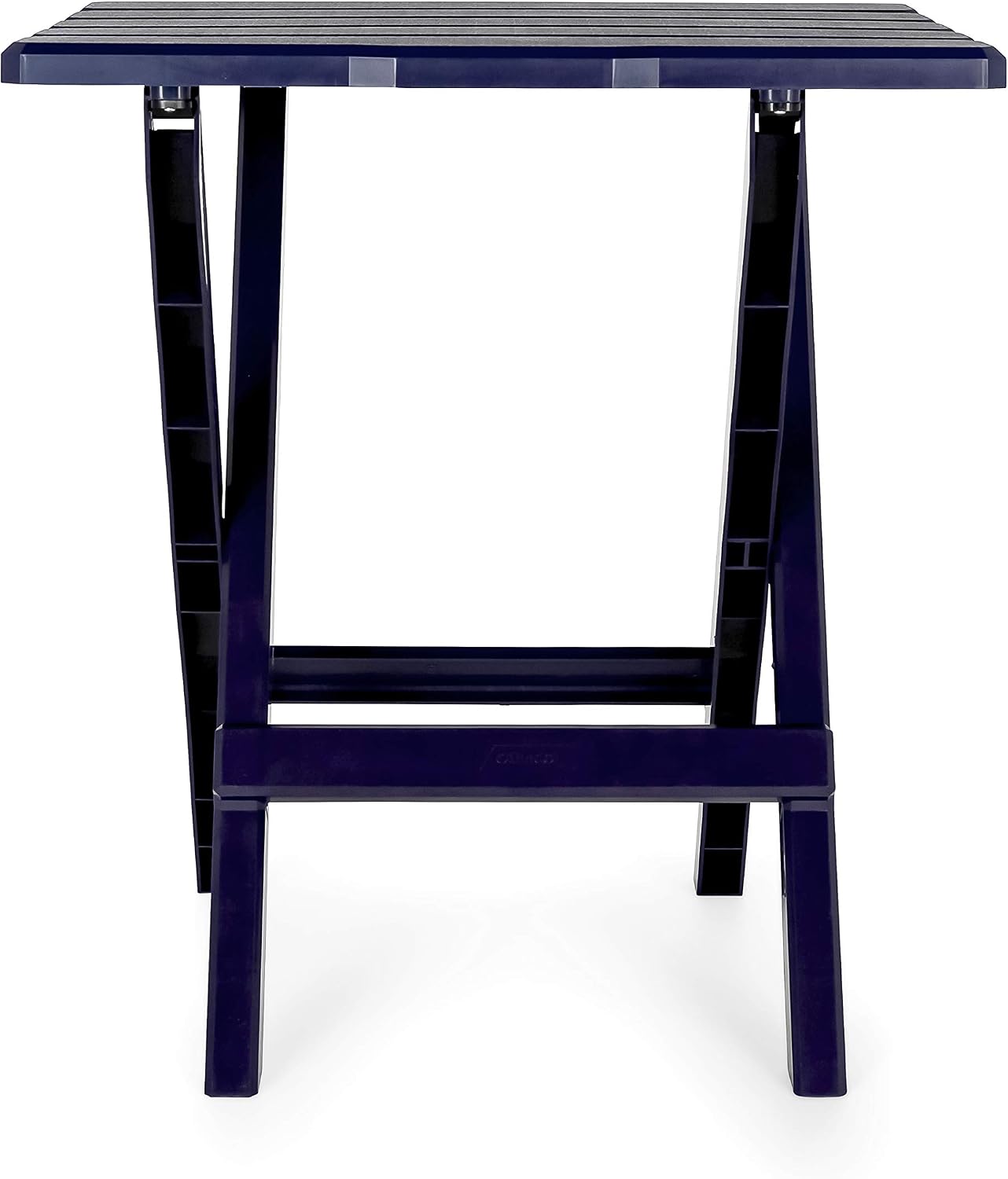 Camco 21039 Large Quick-Folding Adirondack Table, Plastic, Navy