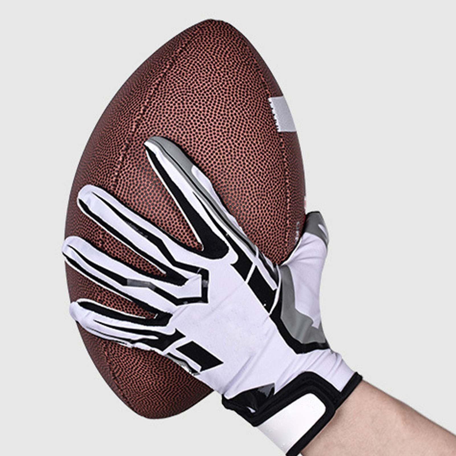 Dilwe Alti Antiscivolo Football Americano Rugby, 2 Pezzi, Rosso