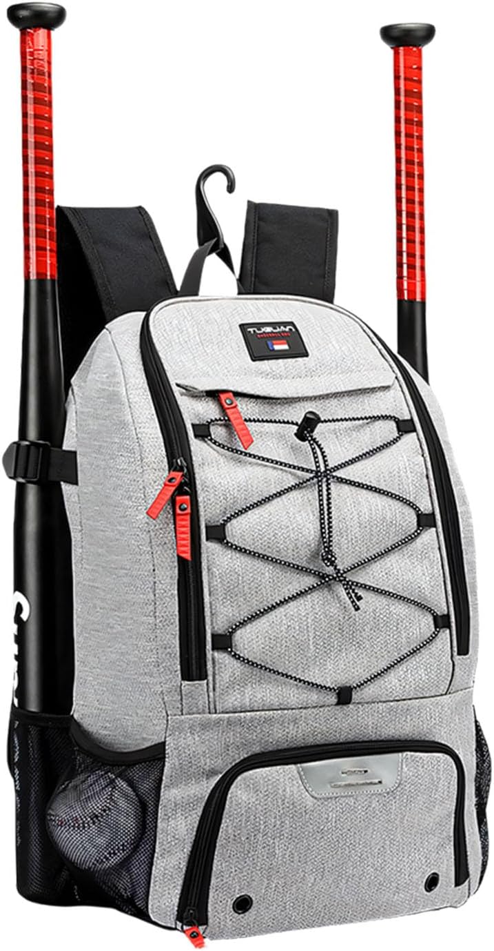 Multi Purpose Team Sports Bag Offering 32l Main Section and Quick Access Pockets for Efficient Storage of Baseball Helmets and Gloves Team Training Bag