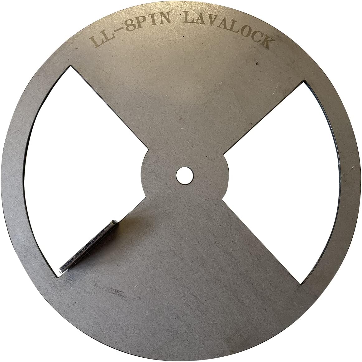 LavaLock® Smoker Pinwheel BBQ air Damper Pit Grill Vent, Steel 4 6 8 12 (8" Diameter)