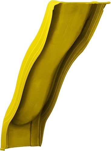 Miniatura 4 de Swing-N-Slide WS 8201 Apex Wave - Tobogán de 8 pies de largo para columpios de 4 pies, color amarillo