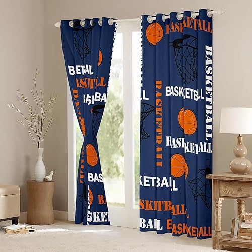 Miniatura 10 de Feelyou Cortinas de calavera para niños, dormitorio, esqueleto, cortina de ventana para niños, adolescentes y hombres, decoración del hogar, cortina