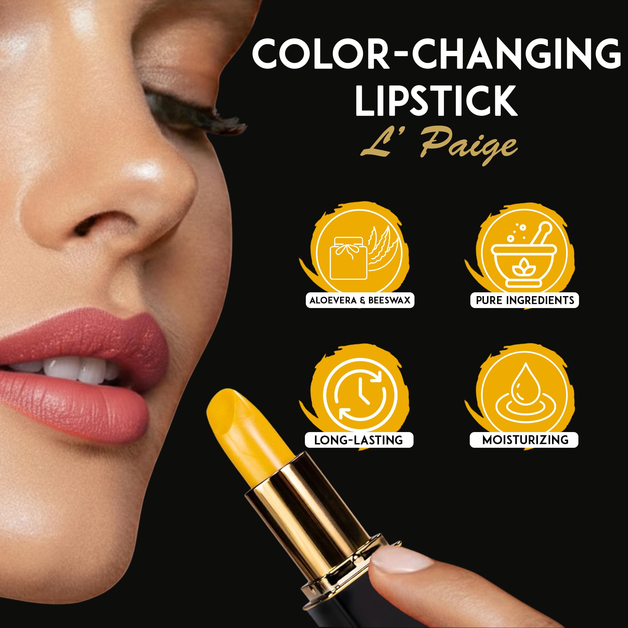 Amazon.com : L'Paige pH Color-Changing Lipstick and Lip Stain