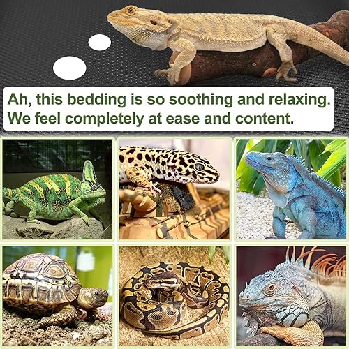 Miniatura 5 de Alfombra de reptil, alfombra de reptil, dragón barbudo, sustrato de leopardo Gecko, suelo de tanque de dragón barbudo, serpiente, ropa de cama de
