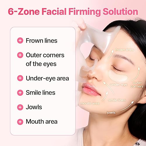 Miniatura 3 de UIQ Biome Barrier - Máscara de hidrogel reafirmante de colágeno, mejora de elasticidad, colágeno de bajo peso molecular, máscara facial, 1.41 oz. x