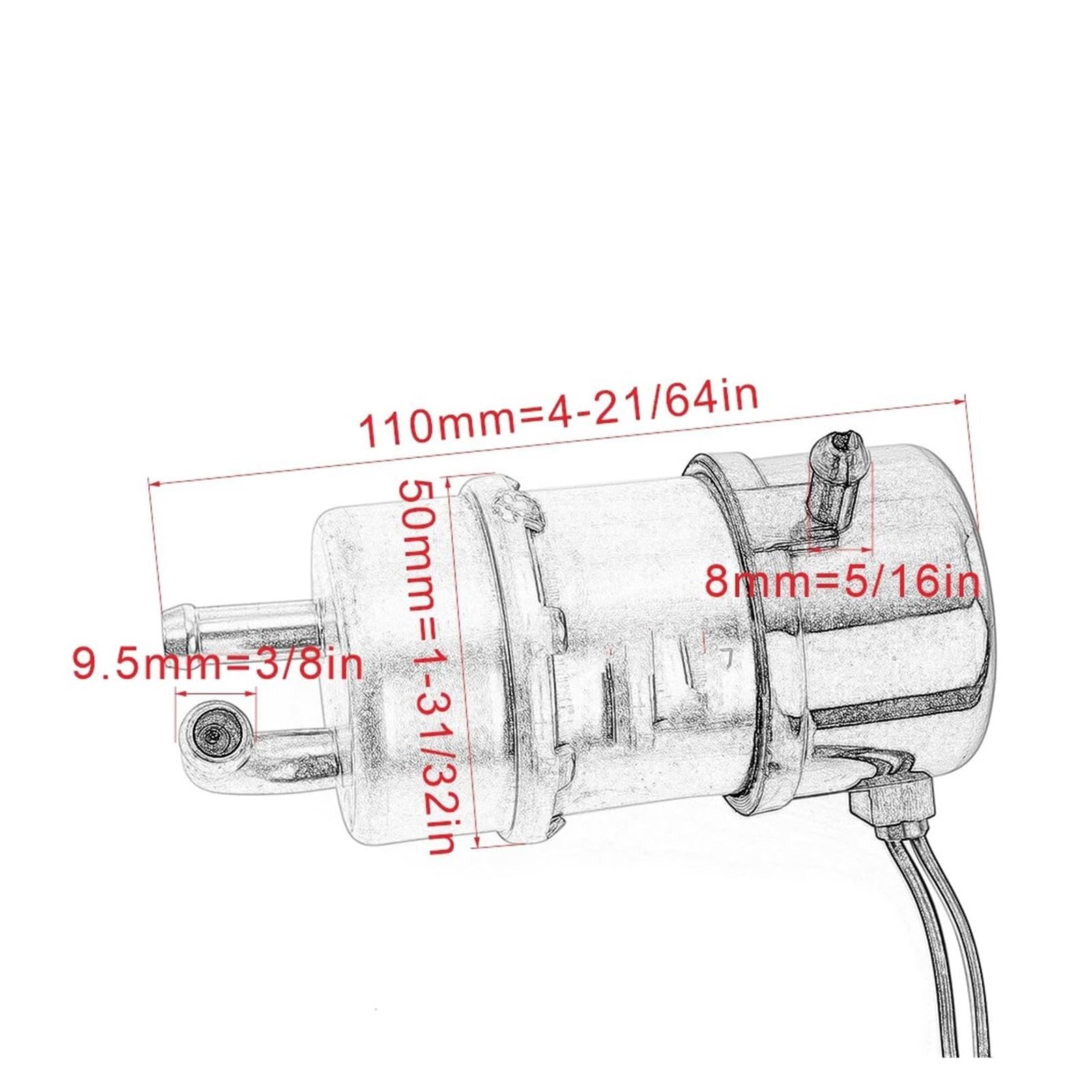 Pompa Carburante Elettrico Per XJ900 XJ 900 Per Diversion FZR1000 FZS1000 FZR FZS 1000 FZX750 FZX700 FZX 750 700 Moto Benzina Pompa Carburante