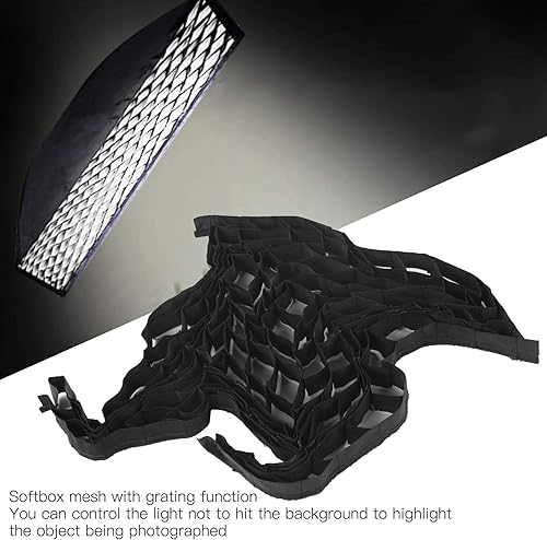 Miniatura 6 de Softbox Grid Mesh 23.6x23.6 in plegable Softbox Celular Grid Mesh para fotografía para estudio de tiro Accesorios para productos Specia Retratos