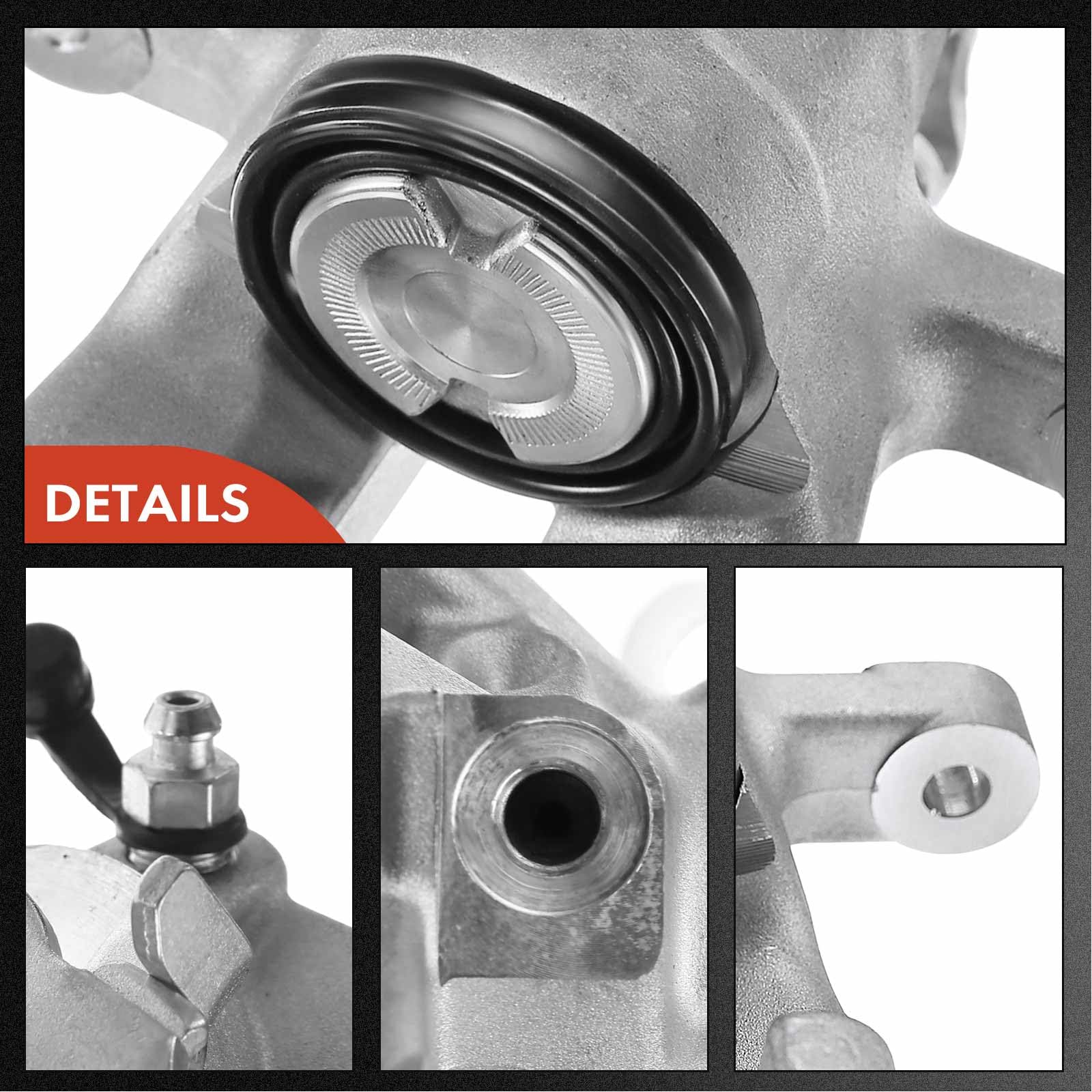 Frankberg Pinza freno Sistema frenante Staffa pinza freno Posteriore Destra allum.i.n.io Compatibile con Astra G T98 Meriva X03 Zafira A T98 Replace# 93170607