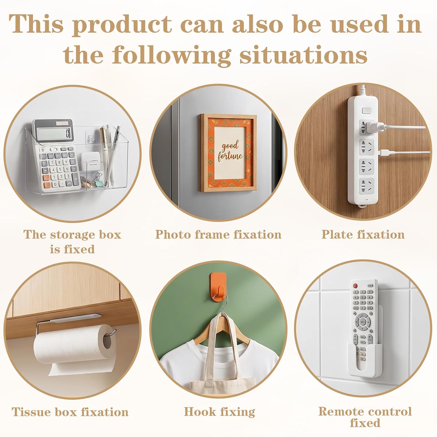 Sibba Picture Hangers Without Nails for Hanging Pictures 24 PCS Wall Strips