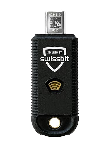 Swissbit - iShield Key Pro Security Key, Hardware Authenticator, USB