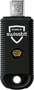 Amazon | Swissbit - iShield Key Pro MFAセキュリティキー USB-C、NFC (FIDO U2F ...
