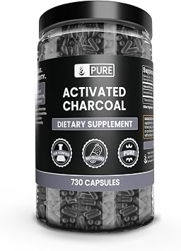 Pure Original Ingredients, Activated Charcoal, 730 Capsules