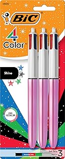 Bic 4 Color Ballpoint Assorted 3 Count