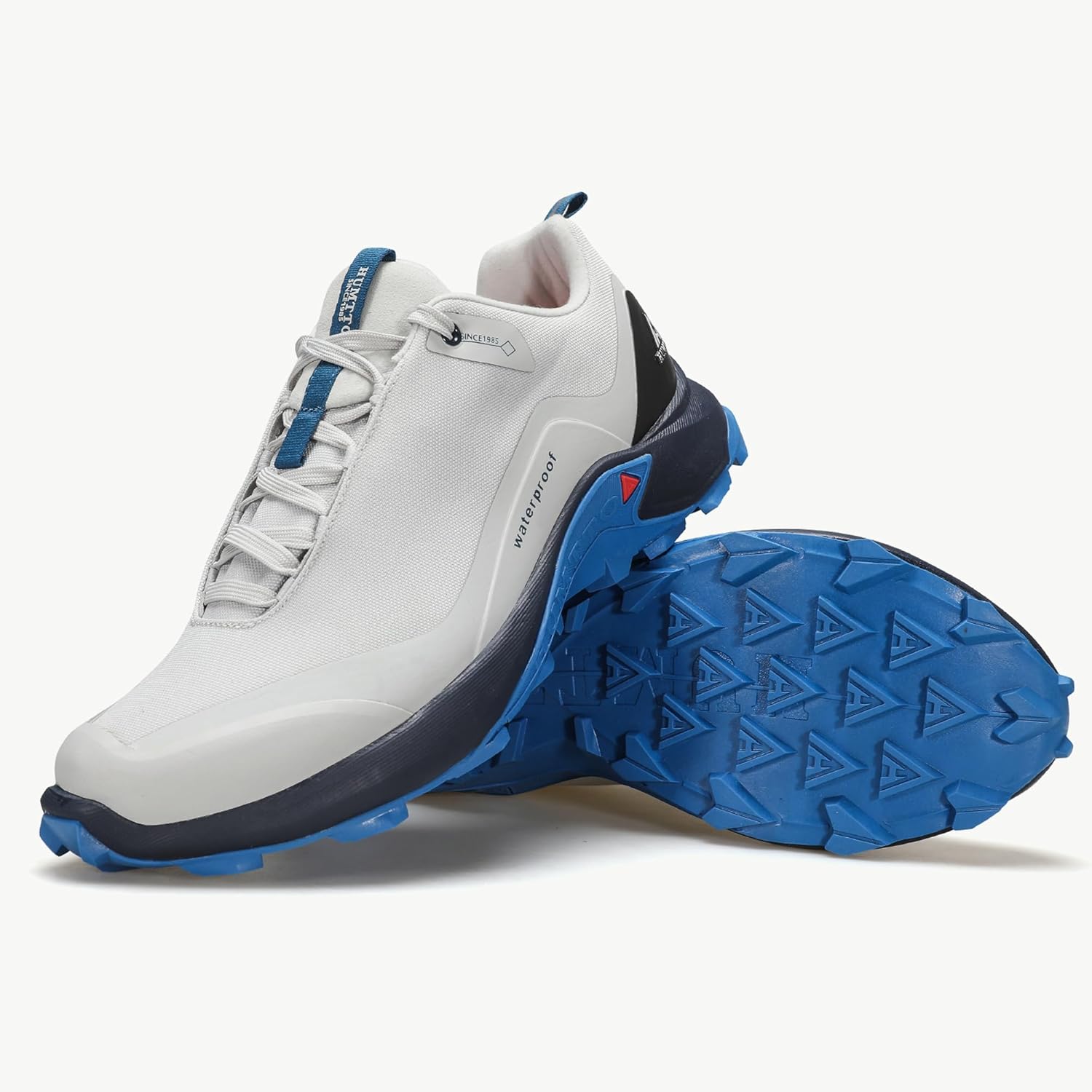 HUMTTO Men's All-Terrain Waterproof Hiking Shoes Lightweight Breathable Anti Slip Outdoor Trekking Trails Shoes - Image 5