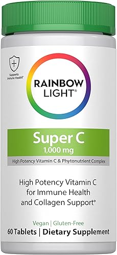 Rainbow Light Super C 1000 MG, 60 CT