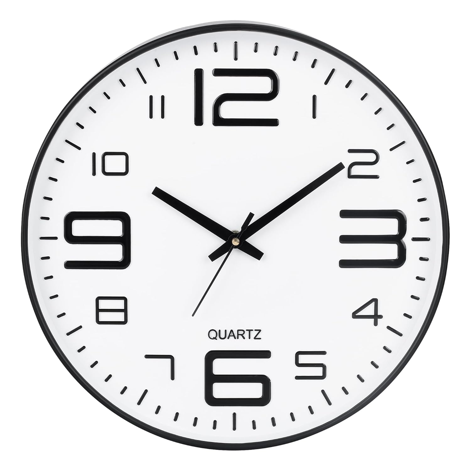 Buy Amazon Brand Umi 12 Inches Non Ticking Silent Quartz Round