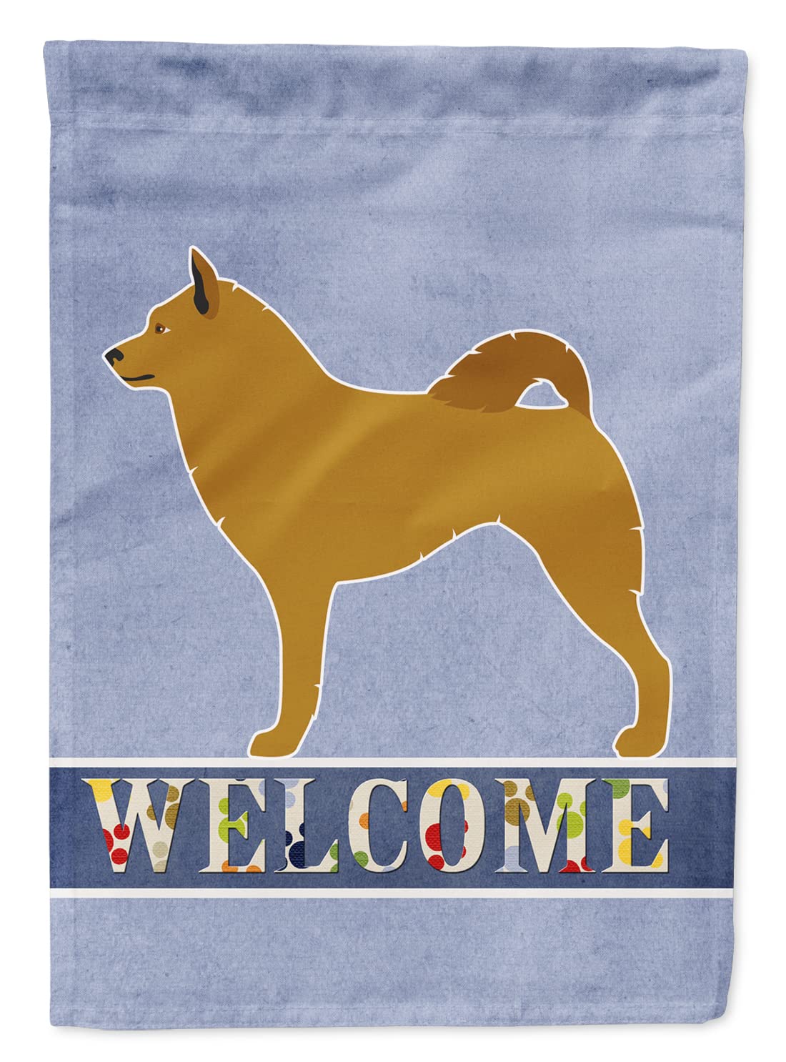 Drapeau de bienvenue finlandais Spitz Caroline's Treasures BB8343GF décoration jardin